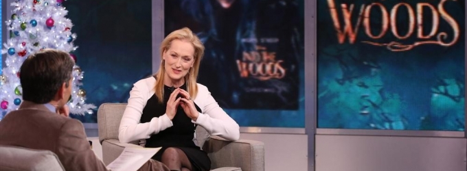 VIDEO: INTO THE WOODS' Meryl Streep Talks Witchy Role, Shares New Clip on Today's GMA Video