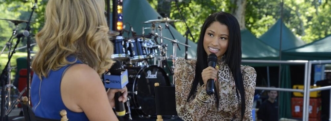 VIDEO: Nicki Minaj Gives First Look at 'Pills and Potions' Music Video on GMA Video