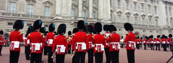 VIDEO: Buckingham Palace's Iconic 'Changing of the Guards' Perform GAME OF THRONES… Video