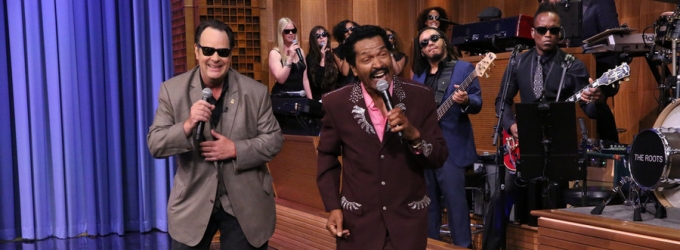 VIDEO: 'Get On Up' Star Dan Aykroyd Performs James Brown Classic on TONIGHT Video