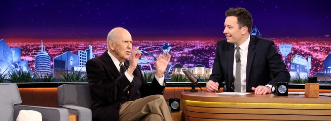 VIDEO: Carl Reiner Recreates His First TV Appearance on TONIGHT SHOW Video