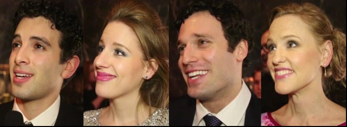 TV: Chatting with the Cast of BEAUTIFUL on Opening Night- Jessie Mueller, Jake… Video