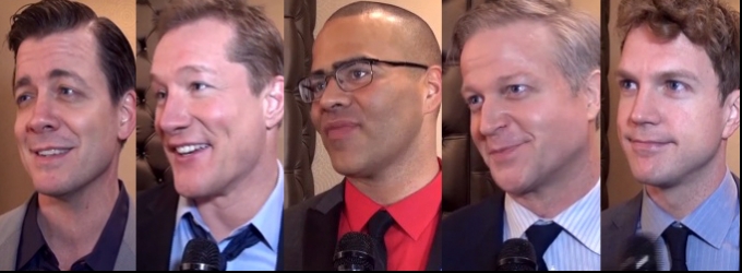 TV: Chatting with the Company of BRONX BOMBERS on Opening Night! Video