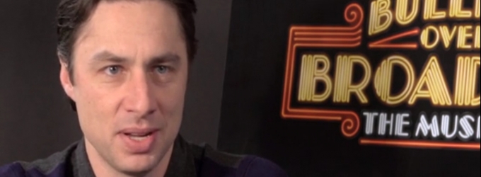 TV Exclusive: Zach Braff and Company Talk Working with Susan Stroman on BULLETS OVER… Video