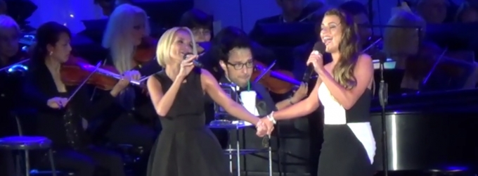 STAGE TUBE: Sneak Peek - Kristin Chenoweth and Lea Michele Perform 'For Good' at the… Video