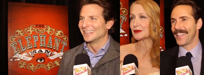 TV: Chatting with Bradley Cooper and the Cast of THE ELEPHANT MAN on Opening Night! Video