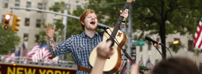 VIDEO: Ed Sheeran Performs 'Sing', 'Thinking Out Loud' & More on TODAY Video