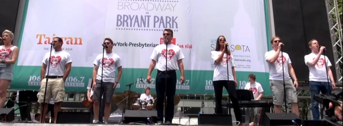 TV: Company of ATOMIC Gives Explosive Performance in Bryant Park! Video