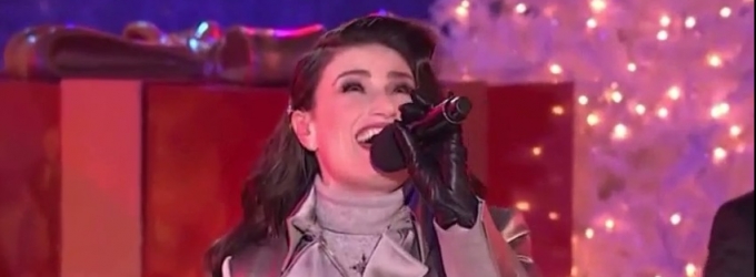 VIDEO: Idina Menzel Belts Out 'Holly Jolly Christmas' at CHRISTMAS IN ROCKEFELLER… Video