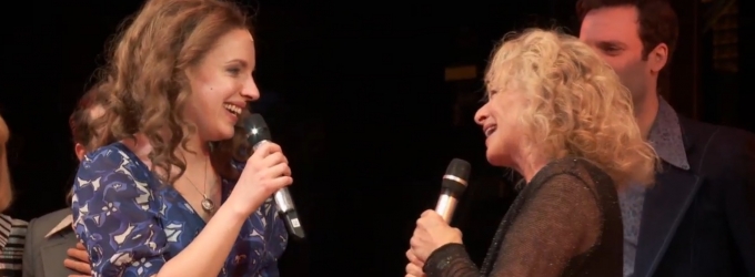 TV: Broadway's Got a Friend in Carole! King Visits BEAUTIFUL, Sings & Raises $30,000… Video