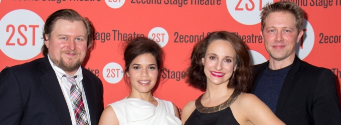 TV: Chatting with the Company of LIPS TOGETHER, TEETH APART on Opening Night! Video