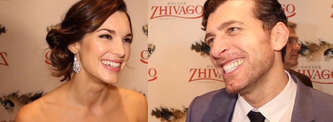 TV: A Russian Romance- Chatting with the Cast of DOCTOR ZHIVAGO on Opening Night! Video