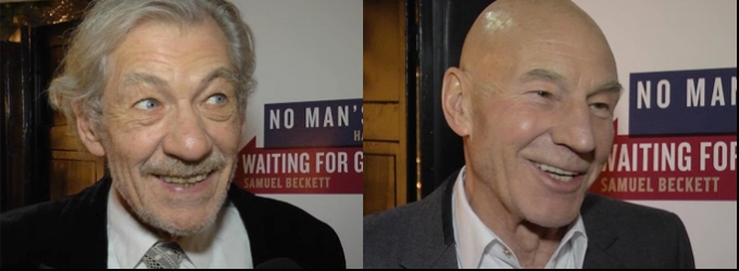 TV: Ian McKellen & Patrick Stewart Arrive on Broadway in WAITING FOR GODOT & NO… Video