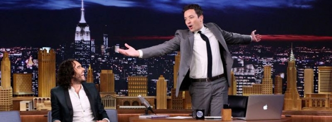 VIDEO: Russell Brand Plays 'Word Sneak' on TONIGHT SHOW Video