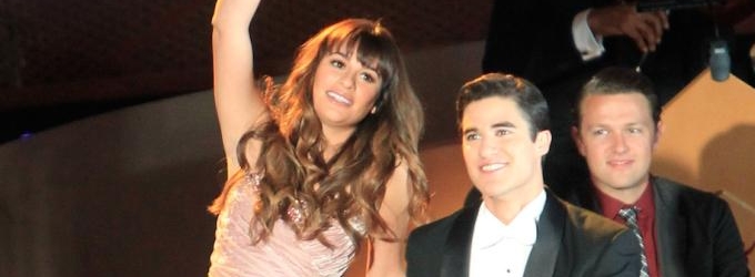 SOUND OFF WORLD PREMIERE EXCLUSIVE: GLEE's Lea Michele & Darren Criss Sing 'Broadway… Video