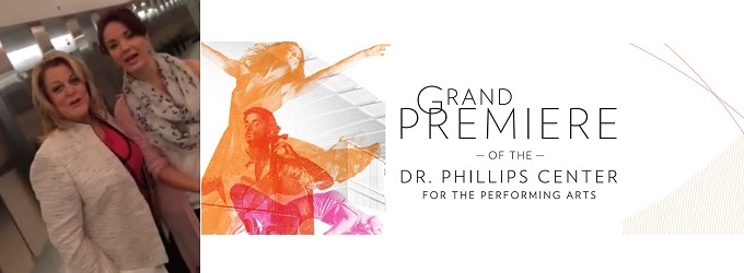 STAGE TUBE: Sierra Boggess, Deborah Voigt Explore Orlando's Dr. Phillips Center Video
