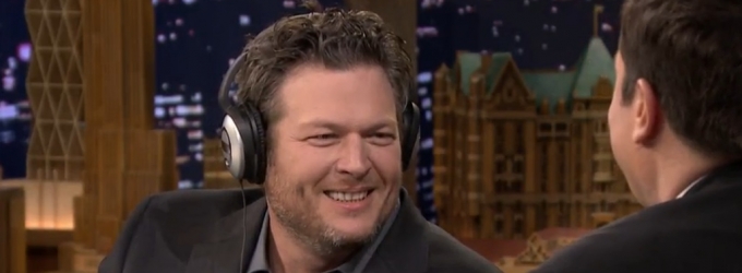 VIDEO: Blake Shelton Takes 'The Whisper Challenge' on TONIGHT Video