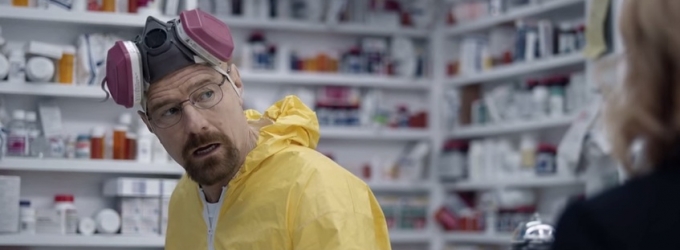 VIDEO: Bryan Cranston Returns as Walter White for Esurance SUPER BOWL Spot! Video