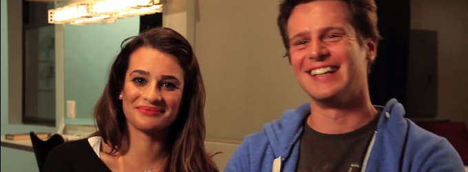 STAGE TUBE: Reunited! Lea Michele, Jonathan Groff and the Original Cast of SPRING… Video