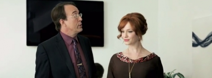 VIDEO: Christina Hendricks Is a Modern Office Worker in All New FUNNY OR DIE Video Video