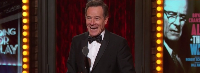 STAGE TUBE: Acceptance Speech Highlights II: Sophie Okonedo, Bryan Cranston, JRB Video
