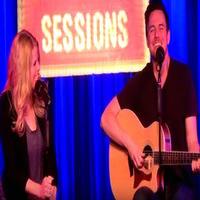 STAGE TUBE: Megan Hilty & Brian Gallagher Perform 'Suddenly Seymour' at BROADWAY SESS Video