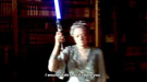 VIDEO: Maggie Smith Handles a Light Saber in DOWNTON ABBEY/STAR WARS Parody Video