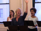 STAGE TUBE Exclusive: Whitney Bashor, Chris Dwan & More in Rehearsal for 'THERE'S SOM Video
