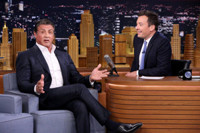 VIDEO: Sylvester Stallone Chats 'Rocky', New Film CREED & More on 'Tonight' Video