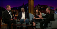 VIDEO: Sexy Voice Lessons w/ Morgan Freeman, Zooey Deschanel & Tim Roth on 'CORDEN'