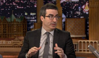 VIDEO: John Oliver Talks Starting a Fake Church, Pulling Off Edward Snowden Interview on TONIGHT
