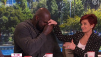 VIDEO: Shaquille O'Neal & Sharon Osbourne Get Physical on THE TALK Video