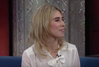VIDEO: Zosia Mamet Explains Difference Between Sex & Pretend Sex on LATE SHOW Video
