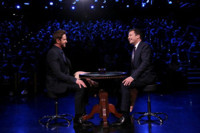 VIDEO: Gerard Butler Gets Slapped By a Giant Hand on TONIGHT SHOW Video