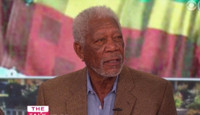 VIDEO: Morgan Freeman Talks Oscars' Girl Scout Cookie Moment on THE TALK Video