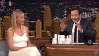 VIDEO: Gwyneth Paltrow and Jimmy Eat Her Goop Skincare Line on TONIGHT Video