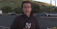 VIDEO: On GMA, Reporter Nearly Hit by a Car While Live On Air Video