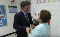 VIDEO: Stephen Colbert Visits His All-Time Favorite Teacher in Honor of…