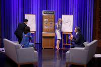VIDEO: Shailene Woodley, Catherine O'Hara & Eugene Levy Face Off in 'Pictionary' on T Video