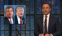 VIDEO: Seth Meyer's Slams Trump, Christie & More on LATE NIGHT Video