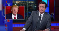 VIDEO: Stephen Colbert Talks 'Angry' Trump Rallies on LATE SHOW