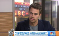 VIDEO: Theo James Talks New ‘Divergent' Film on TODAY  Video