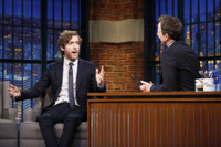 VIDEO: Thomas Middleditch Talks Amish Country Vacation on LATE NIGHT Video