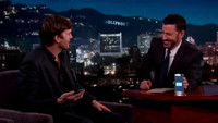 VIDEO: Ashton Kutcher & Jimmy Kimmel Compare Their Uber Ratings - Find Out Who Won! Video