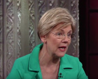 VIDEO: Elizabeth Warren Goes Off On 'Loser' Trump on LATE SHOW Video