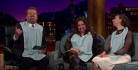 VIDEO: James Corden Has a 'Mouthguard Chat' with Melissa McCarthy & Kristen Schaal