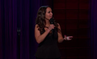 VIDEO: Comedian Rachel Feinstein Performs Stand-Up on LATE LATE SHOW
