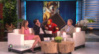 VIDEO: ELLEN Gives CAPTAIN AMERICA's Chris Evans & Elizabeth Olsen an Epic Scare!