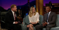 VIDEO: Elizabeth Olsen & Anthony Mackie Talk 'Captain America' on JAMES CORDEN