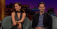 VIDEO: Kate Beckinsale & Bill Hader Visit LATE LATE SHOW